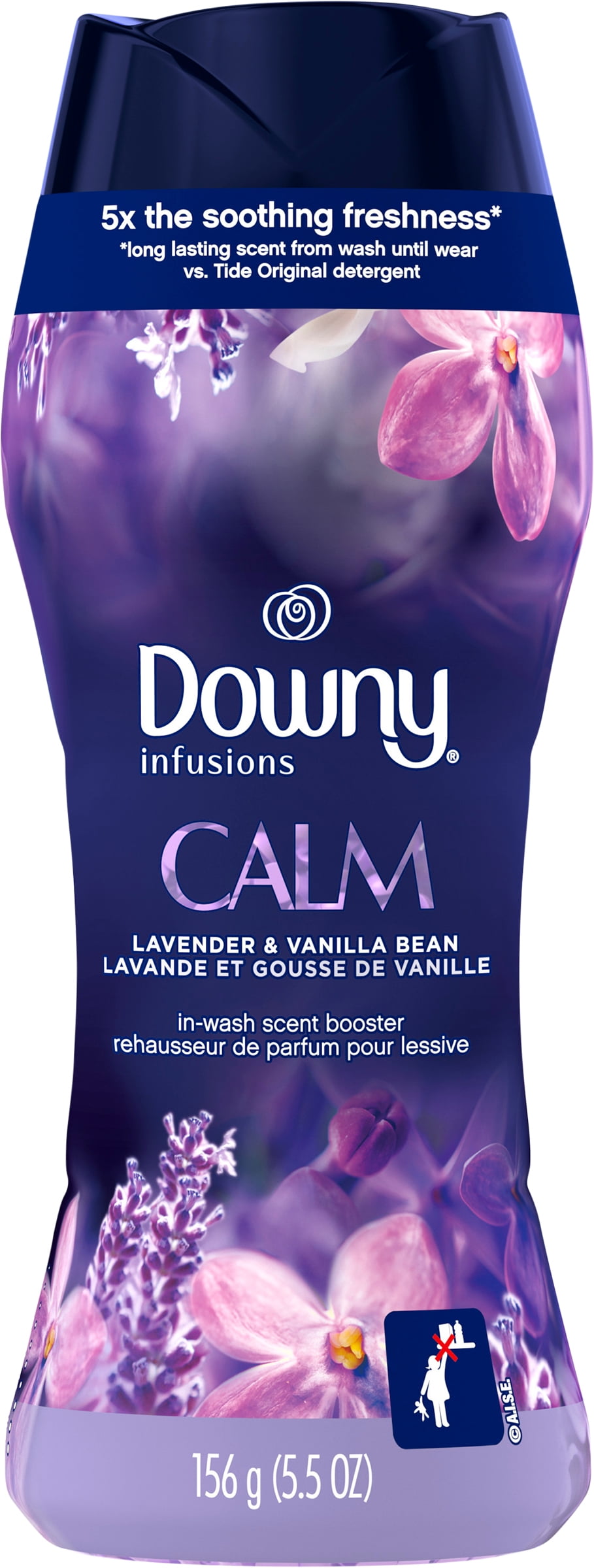 Downy Infusions Calm Lavender & Vanilla Bean In Wash Scent Booster 5.5oz