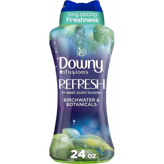 Downy Infusions In-Wash Laundry Scent Booster Beads, Botanical Florals and Birch Water Scent, 39.9 o