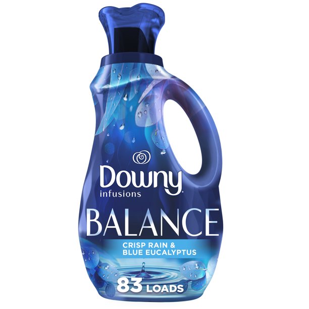 Downy Infusions Laundry Fabric Softener Liquid, BALANCE, Crisp Rain and