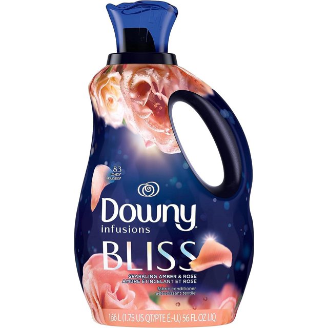 Downy Infusions Laundry Fabric Softener Liquid, Bliss, Sparkling Amber