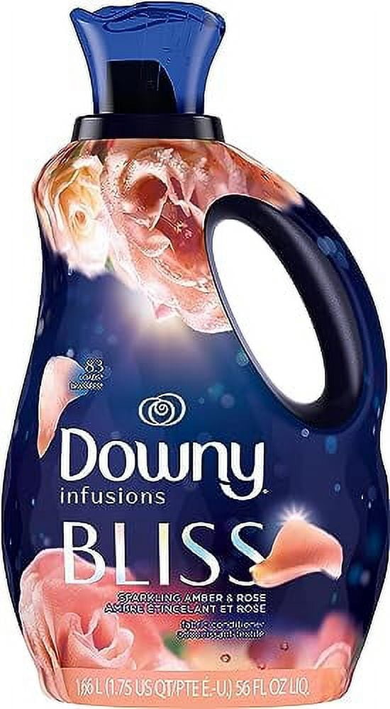 Downy Infusions Laundry Fabric Softener Liquid, Bliss, Sparkling Amber