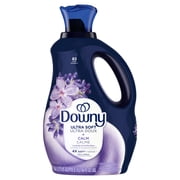 Downy Ultra Soft Fabric Softener Liquid, Calm, Lavender and Vanilla Bean, 56 fl oz, Pack of 2