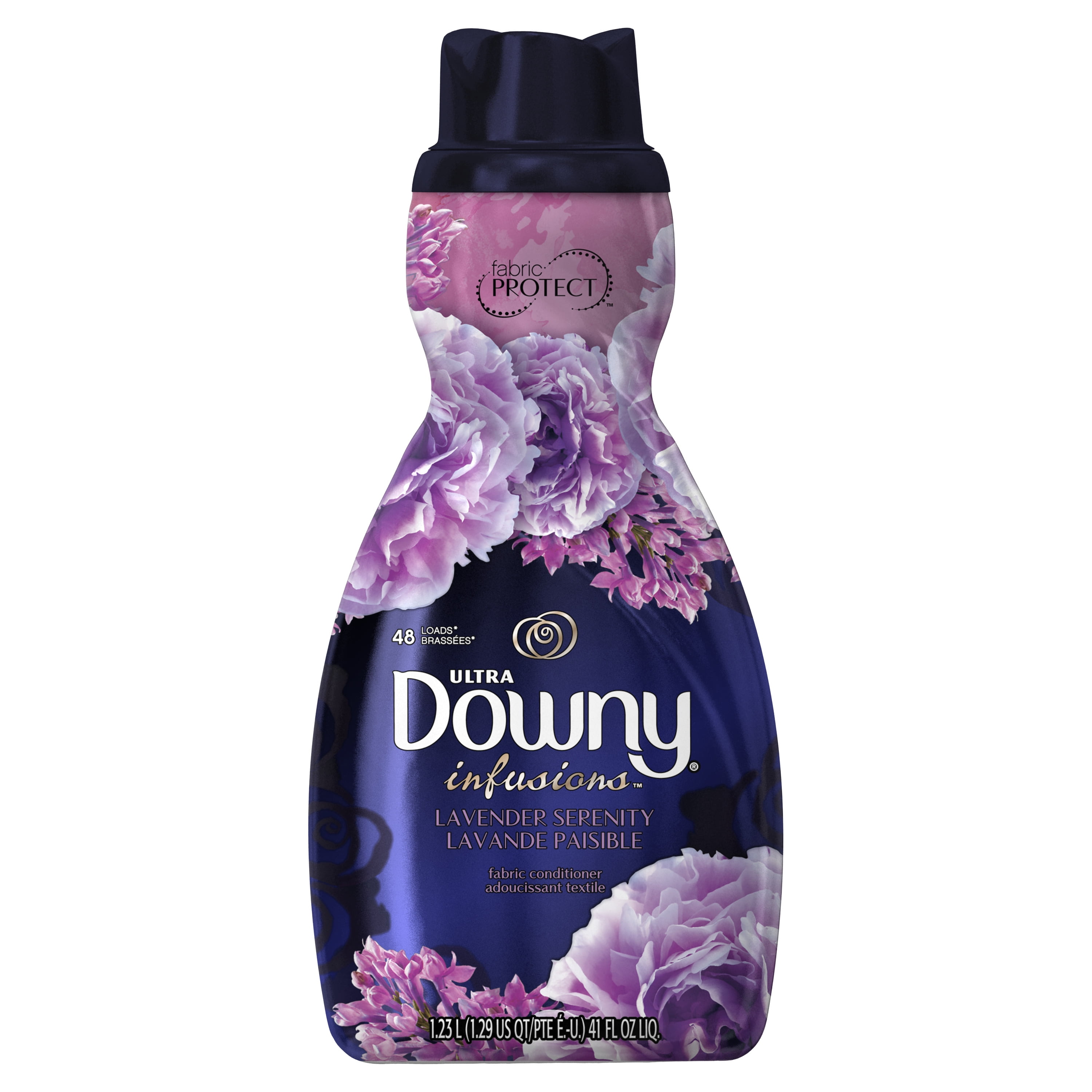 Downy Infusions Lavender Serenity Liquid Fabric Conditioner (Fabric Softener), 48 Loads 41 fl oz