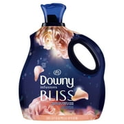 Downy Infusions Liquid Fabric Softener, Bliss, Sparkling Amber & Rose, 101 fl oz