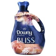 Downy Infusions Liquid Laundry Fabric Softener, Bliss, Sparkling Amber & Rose Scent, 150 Loads, 101 fl oz