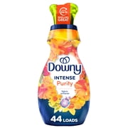 Downy Intense Liquid Fabric Softener and Conditioner, Purity Scent, 32 fl oz, 44 Loads