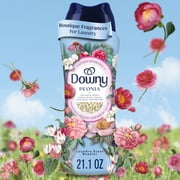 Downy Laundry Scent Beads Boutique Botanicals In-Wash Scent Booster, Peonia Scent, 21.1 oz