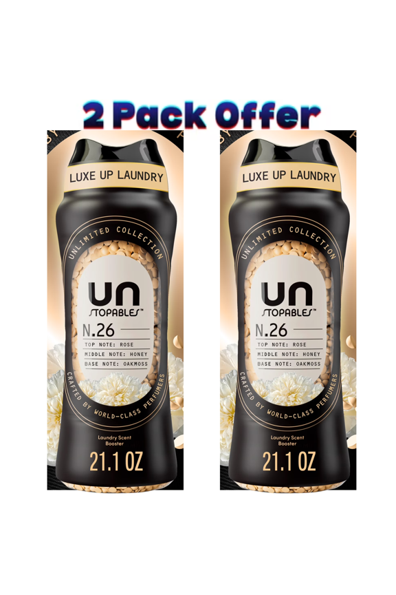 Laundry Scent Beads, Unstopables Unlimited Collection, In-Wash Scent Booster, N.26 Scent, 21.1oz