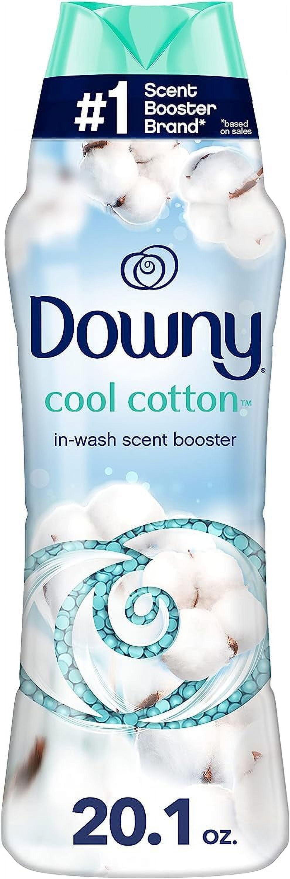 Downy Laundry Scent Booster Beads For Washer, Cool Cotton, 20.1 Oz