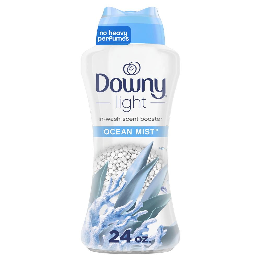 Downy Light In-Wash Scent Booster Beads - Ocean Mist - 24 oz- Pack of 2