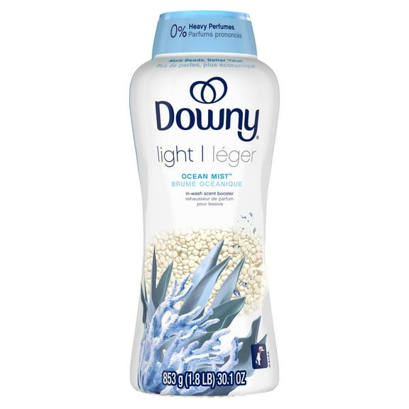 Downy Light In-Wash Scent Booster Beads - Ocean Mist - 30.1 oz