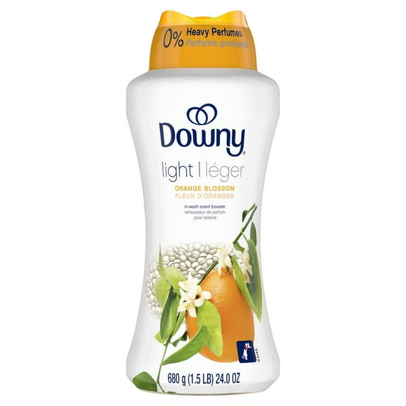 Downy Light In-Wash Scent Booster Beads - Orange Blossom - 24 oz
