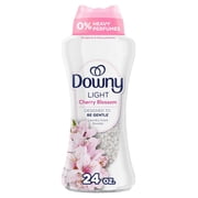 Downy Light In-Wash Scent Booster Laundry Beads, No Heavy Perfumes, Cherry Blossom Scent, 24 oz
