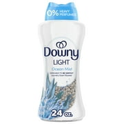 Downy Light In-Wash Scent Booster Laundry Beads, No Heavy Perfumes, Ocean Mist Scent, 24 oz