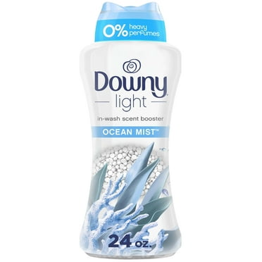 Downy Light In-Wash Scent Booster Laundry Beads, No Heavy Perfumes, Ocean Mist Scent, 24 oz