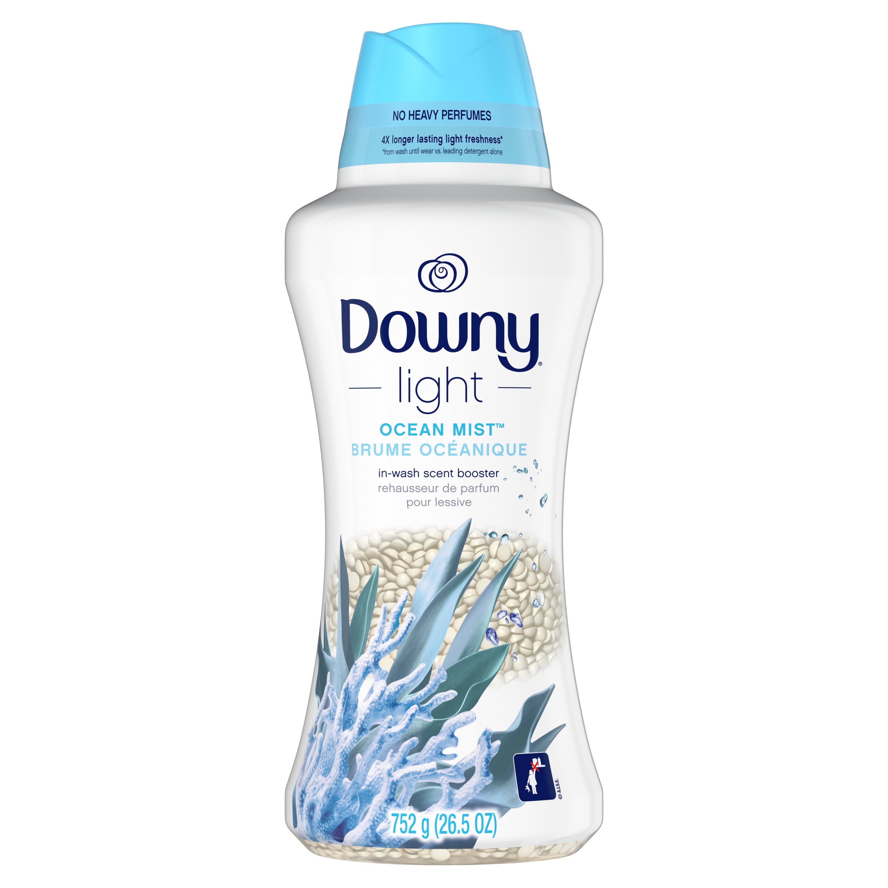 2 Packs 26.5oz Downy Unstopables In-Wash Scent Booster Beads, Fresh