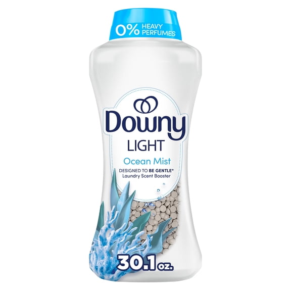 Downy Laundry Scent Beads, Light In-Wash Scent Booster, No Heavy Perfumes, Ocean Mist Scent, 30.1 oz