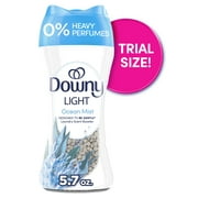 Downy Light In-Wash Scent Booster Laundry Beads, No Heavy Perfumes, Ocean Mist Scent, 5.7 oz