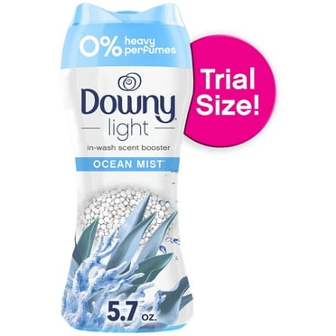Downy Light In-Wash Scent Booster Laundry Beads, No Heavy Perfumes, Ocean Mist Scent, 5.7 oz