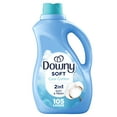 thumbnail image 1 of Downy Liquid Fabric Softener, Cool Cotton Scent, 77 fl oz, 105 Loads, 1 of 13