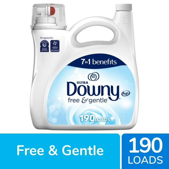 Downy Liquid Free & Gentle Fabric Softener Fabric Conditioner - 140 fl oz