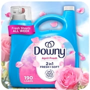 Downy Fabric Softener and Conditioner, April Fresh, 140 fl oz, 190 Loads