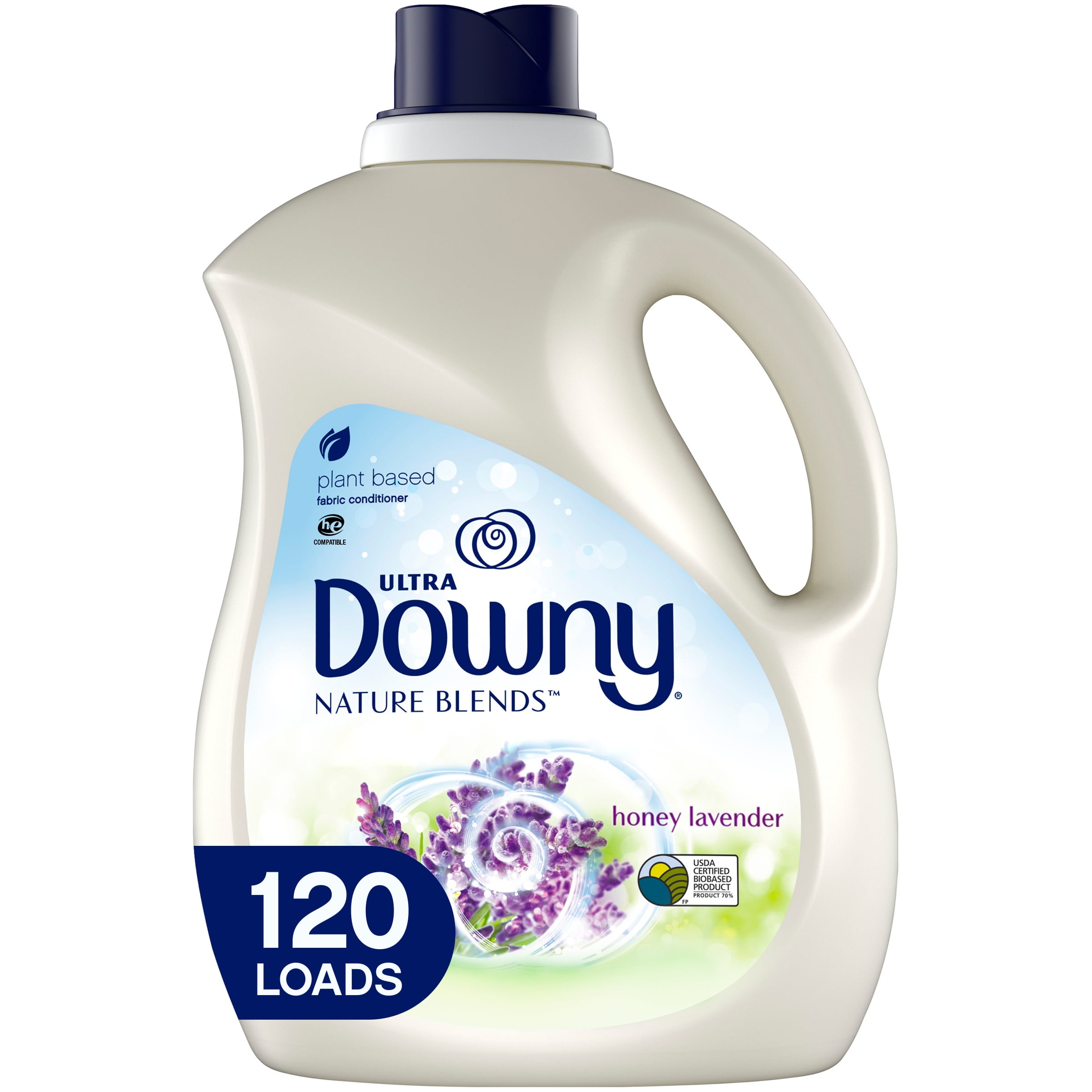 Downy Nature Blends, 120 Loads Liquid Fabric Softener, 103 Fl Oz