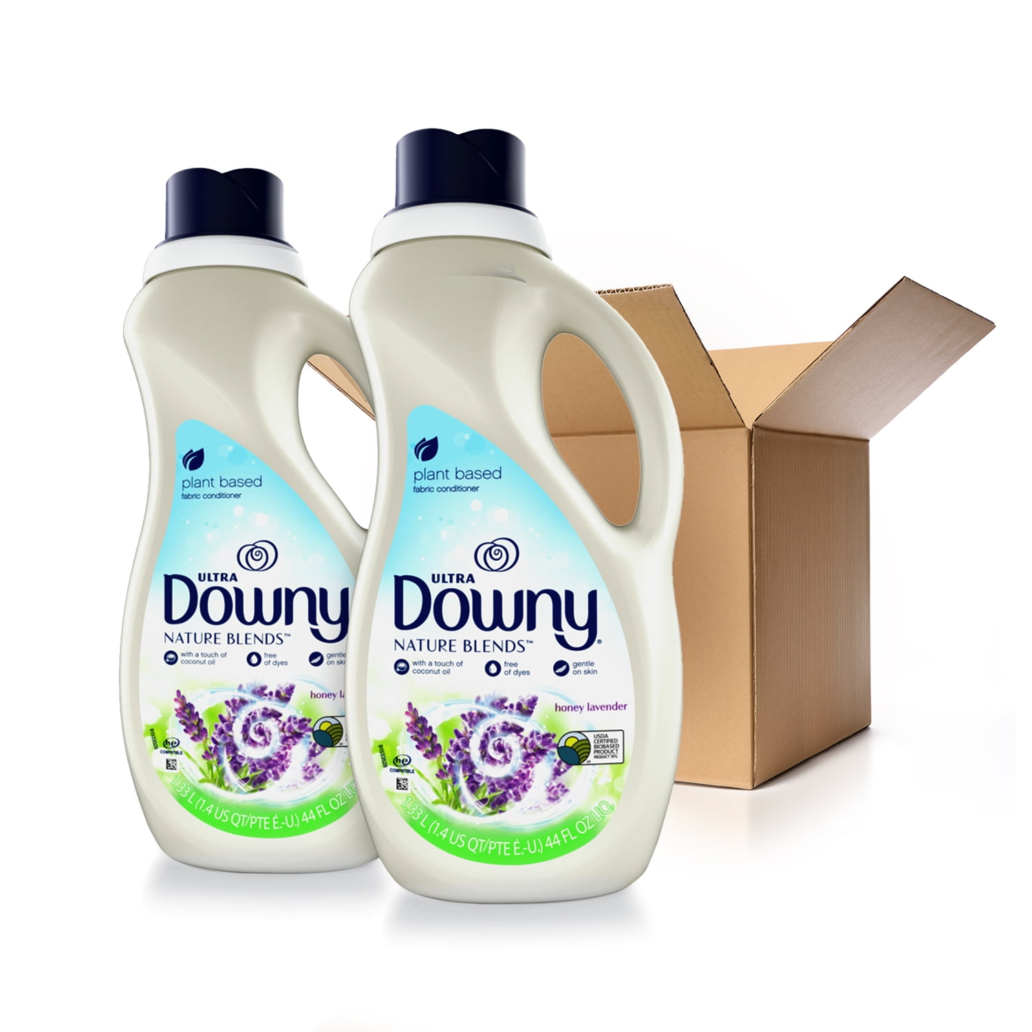 Downy Nature Blends Liquid Fabric Conditioner (Fabric Softener), Honey