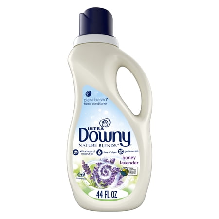 Downy Nature Blends Liquid Fabric Conditioner (Fabric Softener), Honey Lavender, 52 Loads 44 fl oz