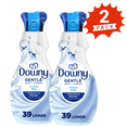 thumbnail image 1 of Downy Ocean Mist Gentle Soft + Fresh Liquid Fabric Softener & Conditioner, 52 fl oz, 78 Loads (2-Pack), 1 of 5