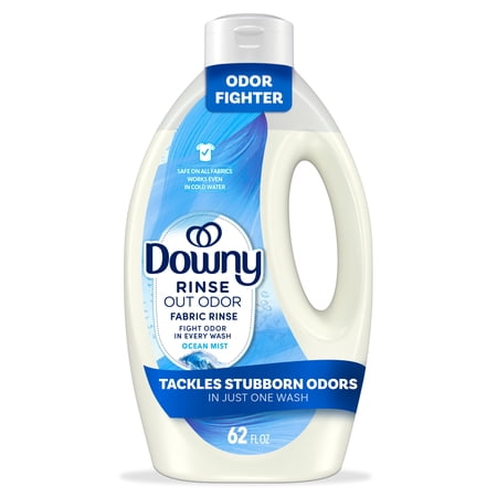 Downy Rinse Laundry Odor Remover, Ocean Mist Scent, 62 fl oz
