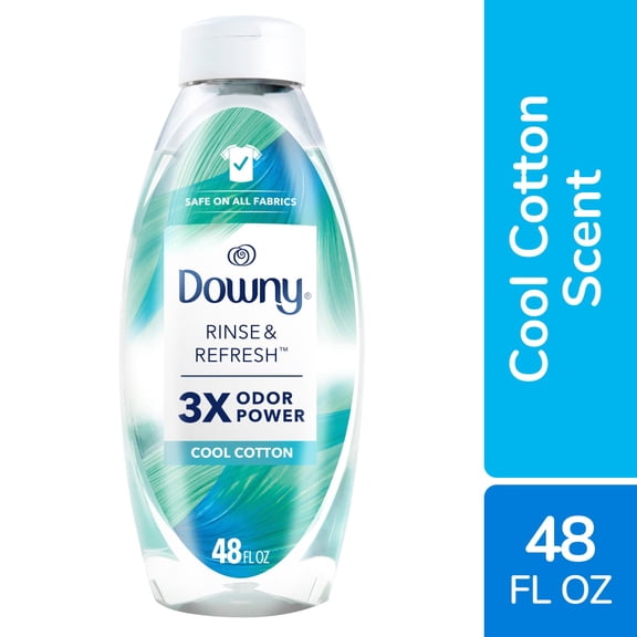 Downy HE Compatible Fresh Lavender Rinse & Refresh Laundry Odor Remover and Fabric Softener - 48 fl oz