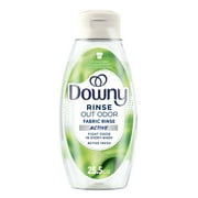Downy Rinse Out Odor Laundry Rinse, Tackles Tough Odors, Active Fresh Scent, 25.5 fl oz