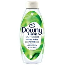 Downy Fabric Rinse Laundry Odor Remover and Softener, Active Fresh Scent, 48 fl oz