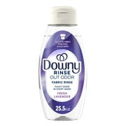 Downy Fabric Rinse Laundry Odor Remover and Softener, Fresh Lavender Scent, 25.5 fl oz