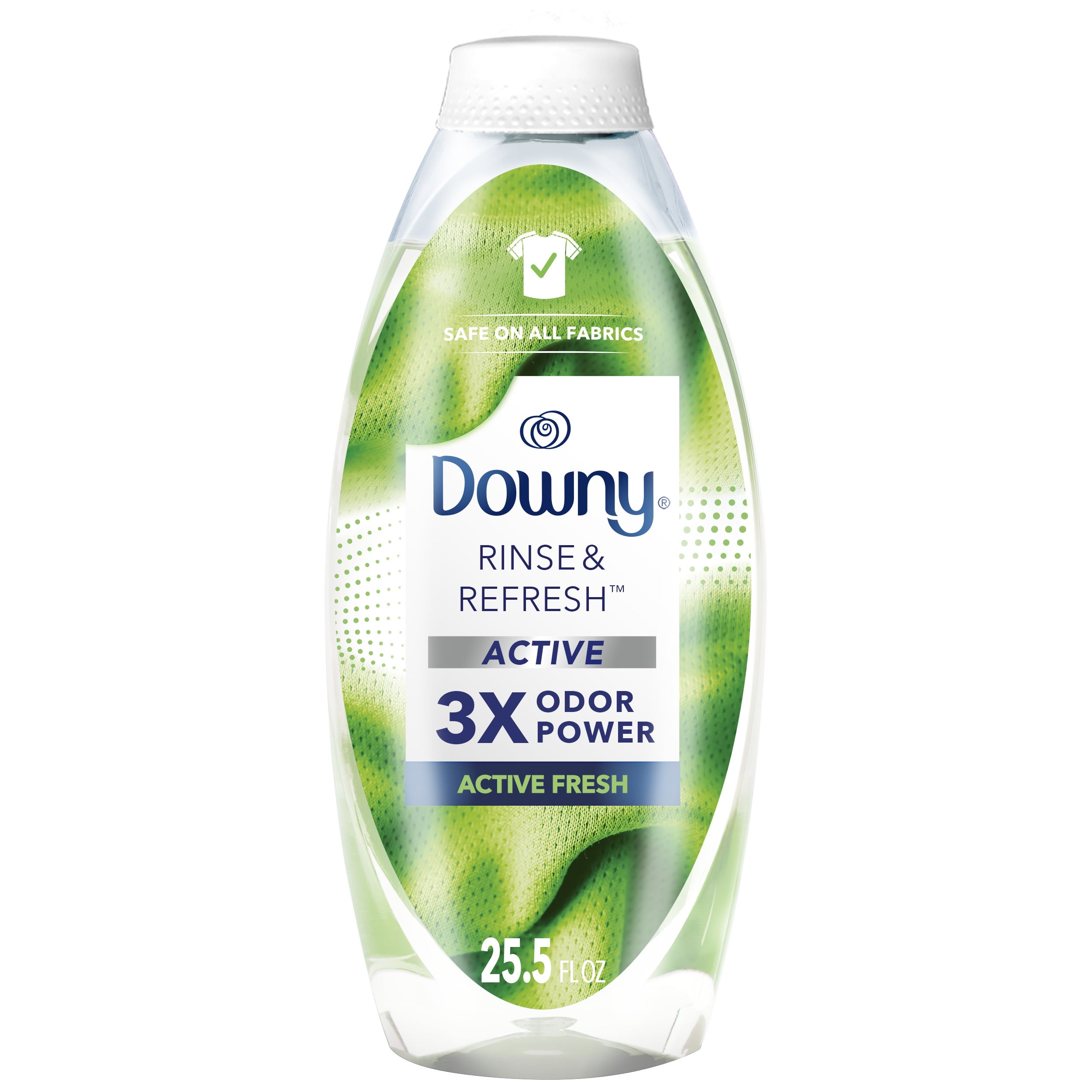 Downy Rinse & Refresh Liquid Laundry Odor Remover & Fabric Softener, 25