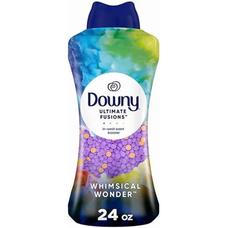 Downy Ultimate Fusions In-Wash Scent Booster Beads + Dual Action Scent Release, Whimsical Wonder (24 oz.)