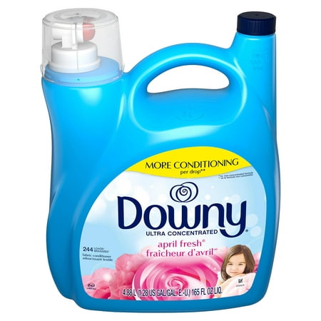 Downy Ultra Liquid Fabric Conditioner, April Fresh, 165 Ounce (244 Loads)