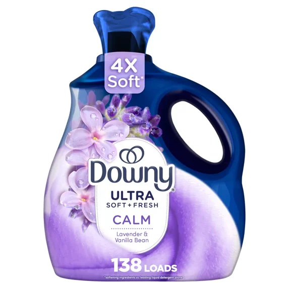 Downy Ultra Soft + Calm Lavender & Vanilla Beans Liquid Fabric Softener