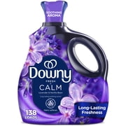 Downy Calm Liquid Fabric Softener, Lavender & Vanilla Bean, 93 fl oz, 138 Loads