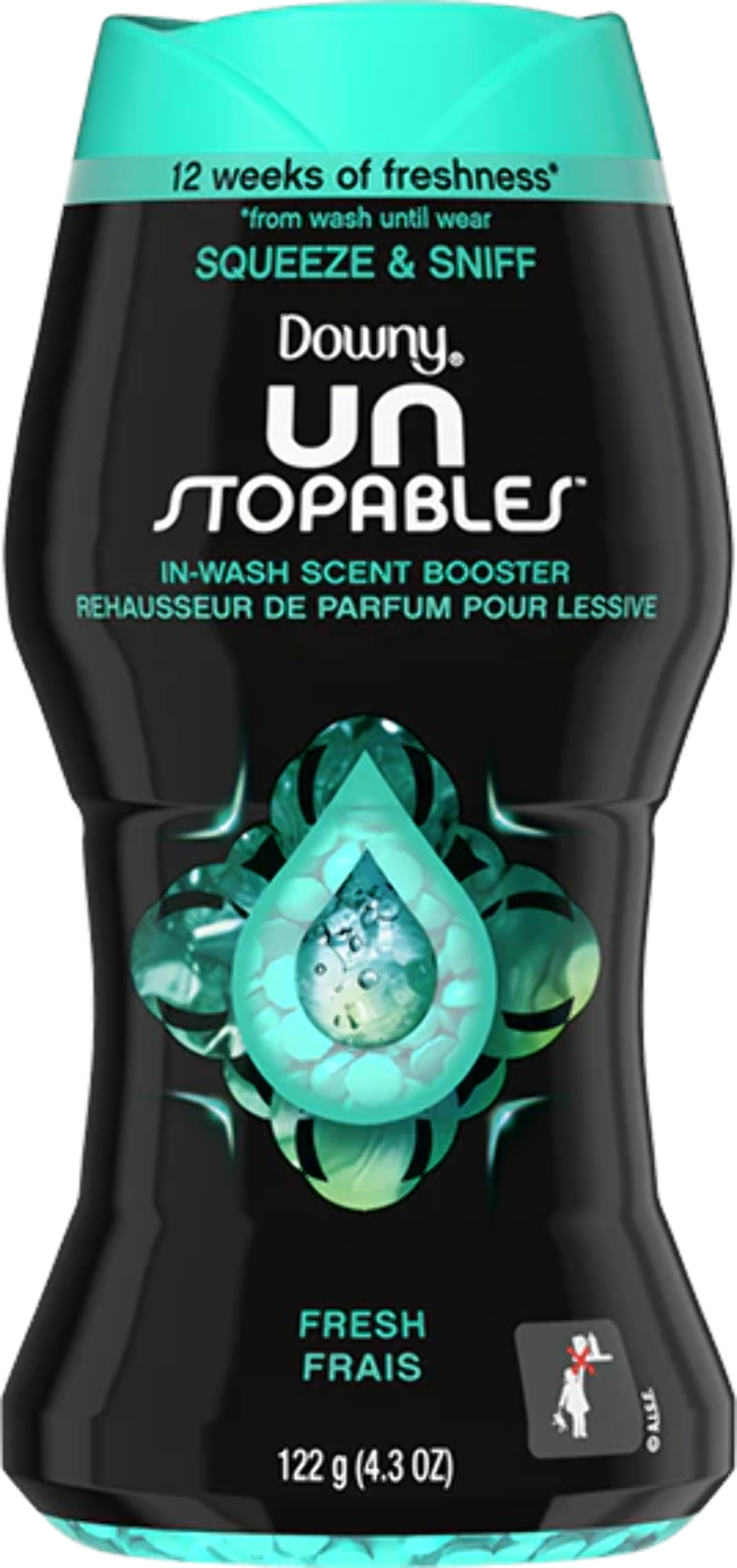 Downy Unstopables Booster Beads Scent Fresh 3.3 oz