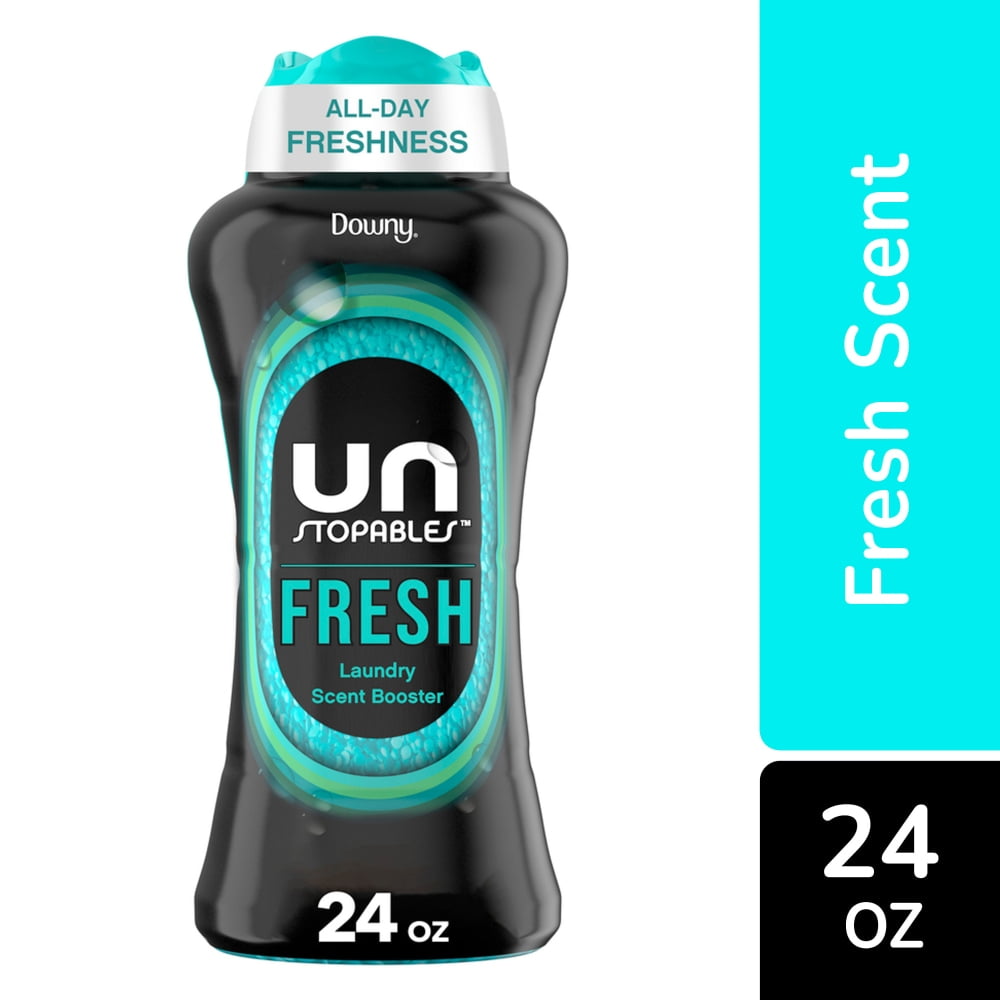 Downy Unstopables Fresh In-Wash Scent Booster Beads, 24 oz (Package May Vary)