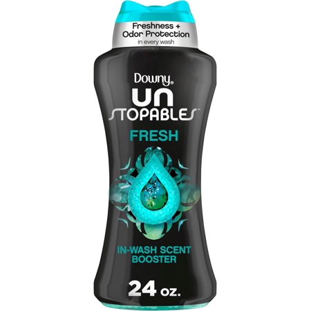Downy Unstopables In-Wash Laundry Scent Booster Beads, Fresh, 24 oz