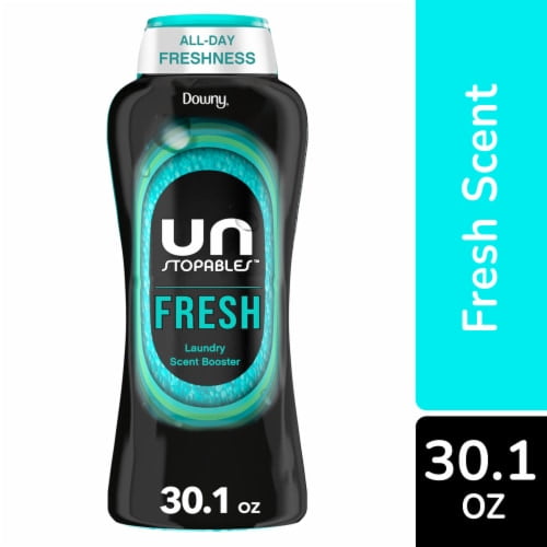 Downy Unstopables In Wash Scent Booster Beads, Fresh Scent, 30.1 oz 30.1 oz - Pack of 2
