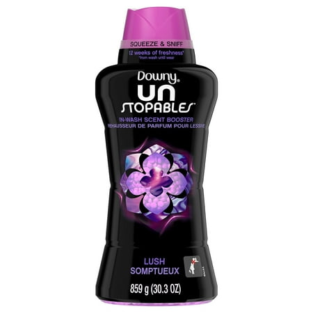 Downy Unstopables In-Wash Scent Booster Beads, Lush, 30.3 Ounce