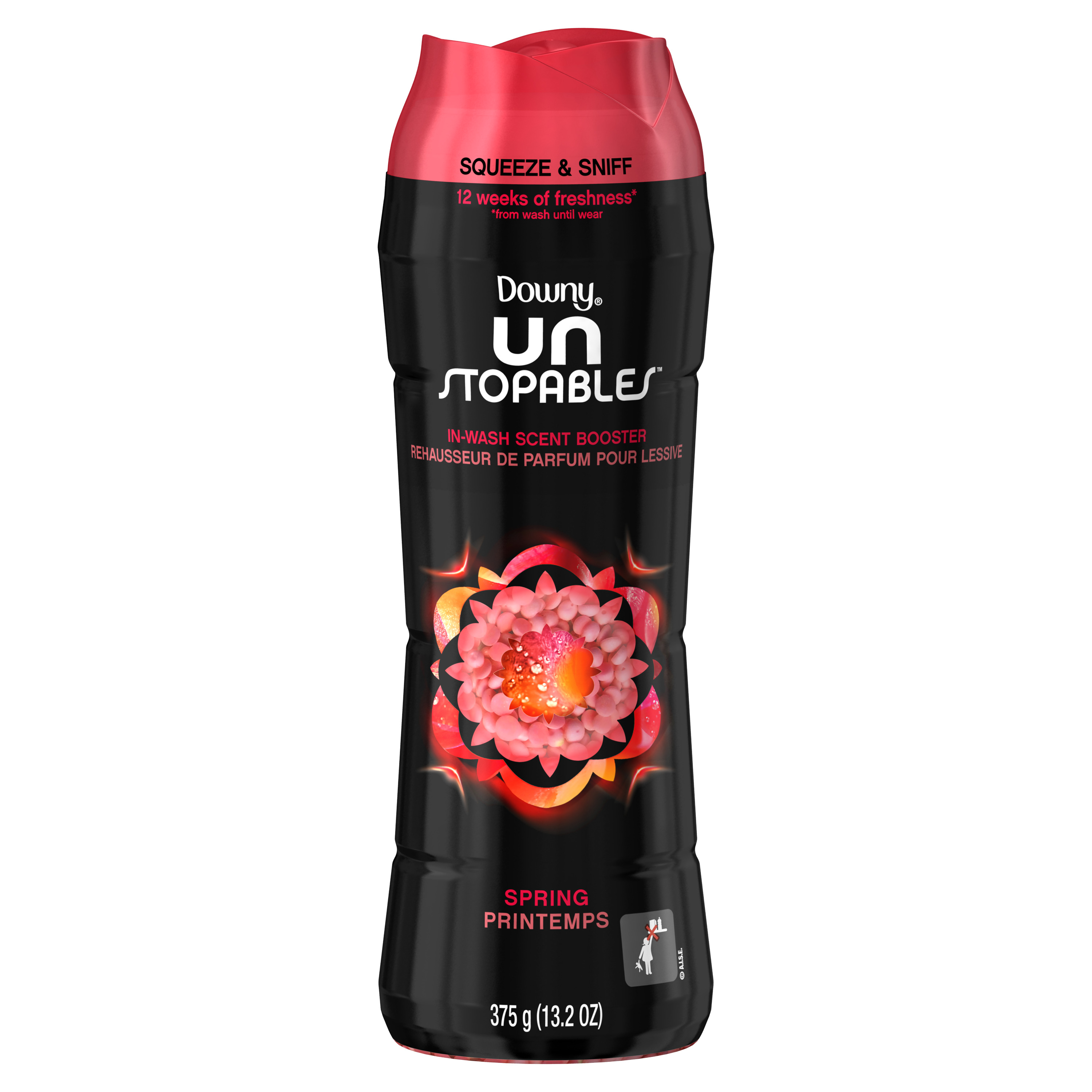Downy Unstopables In-Wash Scent Booster Beads - SPRING, 13.2 oz. - image 1 of 6