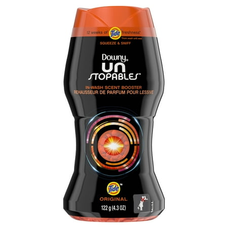 Downy Unstopables In-Wash Scent Booster Beads with Tide Scent, Original, 4.3 oz