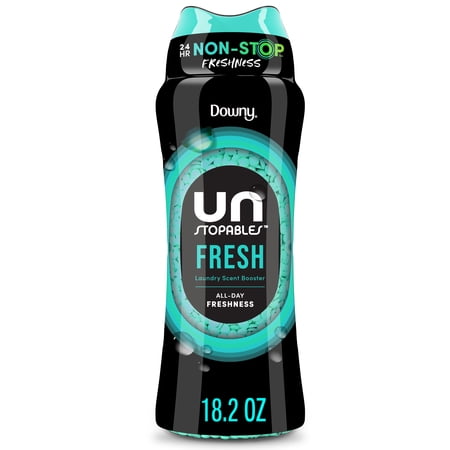 Downy Unstopables In-Wash Scent Booster Laundry Beads, Fresh Scent, 18.2 oz
