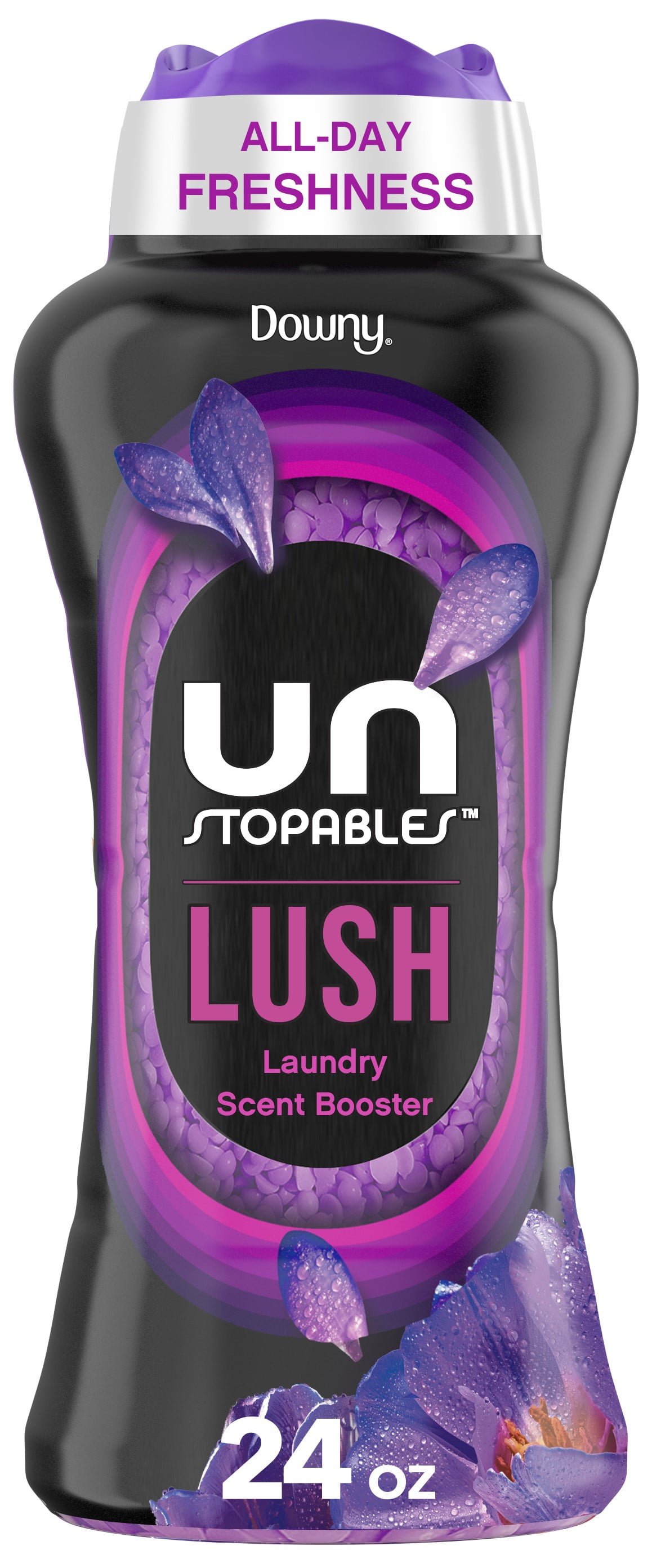 Downy Unstopables In-Wash Scent Booster Laundry Beads, Lush Scent, 24 oz