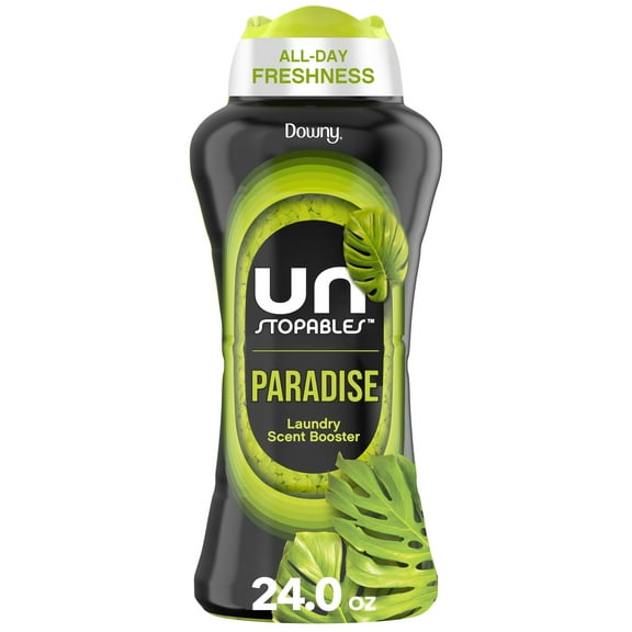 Downy Unstopables In-Wash Scent Booster Laundry Beads, Paradise Scent, 24 oz